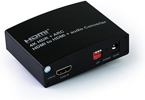 Connect Connect | חולץ שמע HDMI | 4K/2K@60Hz, HDMI 2.0, HDCP 2.2 | שקע סטריאו קואקסיאלי / אופטי